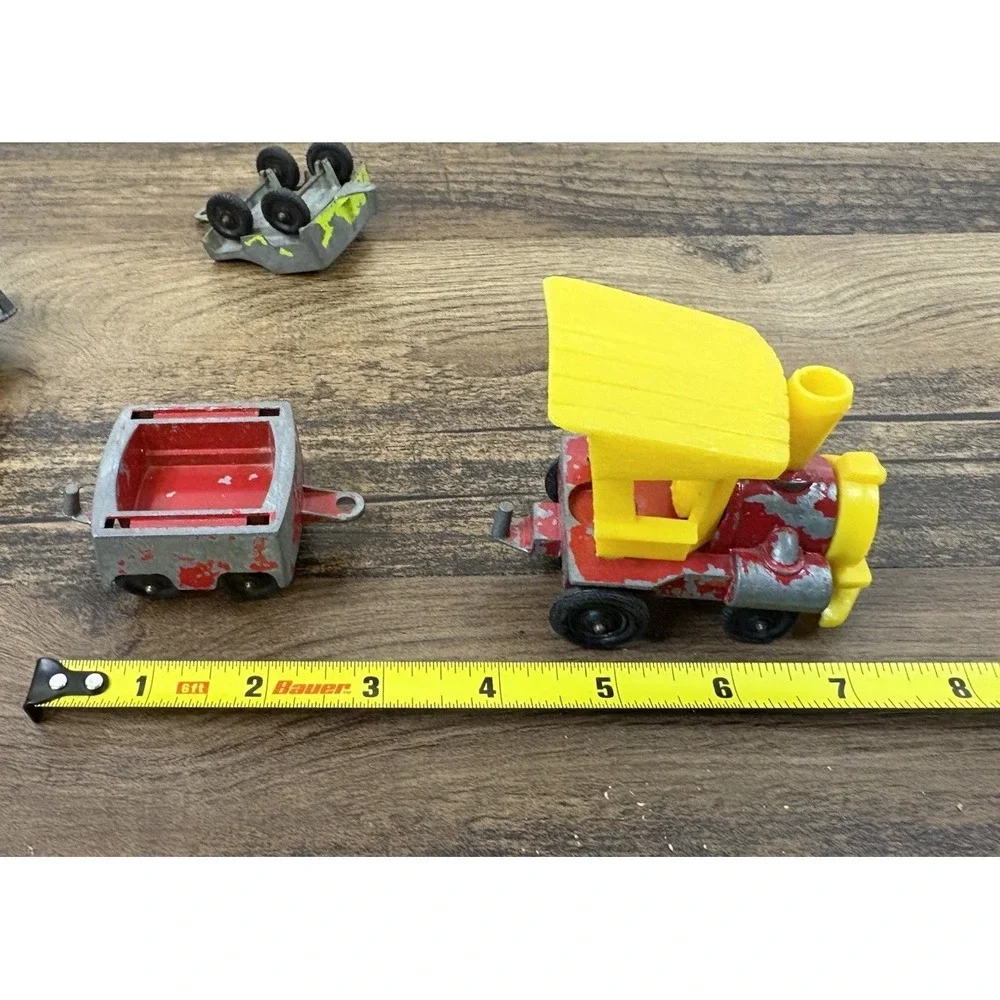 TootsieToy yellow plastic